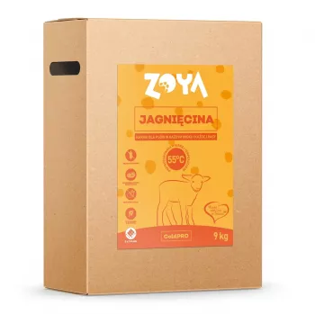 Kuiv koeratoit ZOYA ColdPRO Lamb 9 kg — täiskasvanud koerte hooldusretsept, 26% valku, 9,5% rasva, gluteeni- ja sojavaba