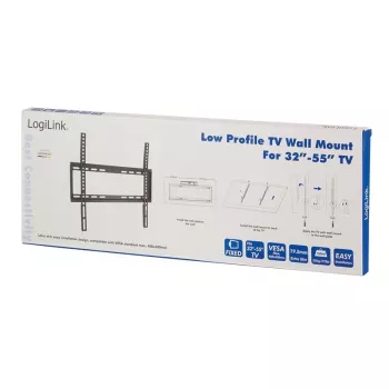 TV-kinnitus LogiLink BP0009 139,7 cm (55 tolli) Must