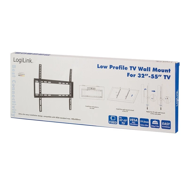 TV-kinnitus LogiLink BP0009 139,7 cm (55 tolli) Must