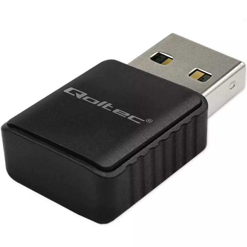 Juhtmeta USB-adapter QOLTEC 56988 kahesagedusriba 1300Mbps USB 3.0