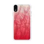 Nutitelefoni ümbris iKins iPhone XR jaoks — roosa järv ja valge värv