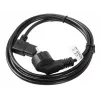 Toitekaabel LANBERG CA-C13C-12CC-0018-BK, 2 m, C13 haakeseadis kuni CEE7/7, must, nurga all C13