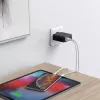 Seinalaadija PA-D3 2xUSB Power Delivery (1xUSB+1xUSB C) 5.4A 60W Dynamic Detect