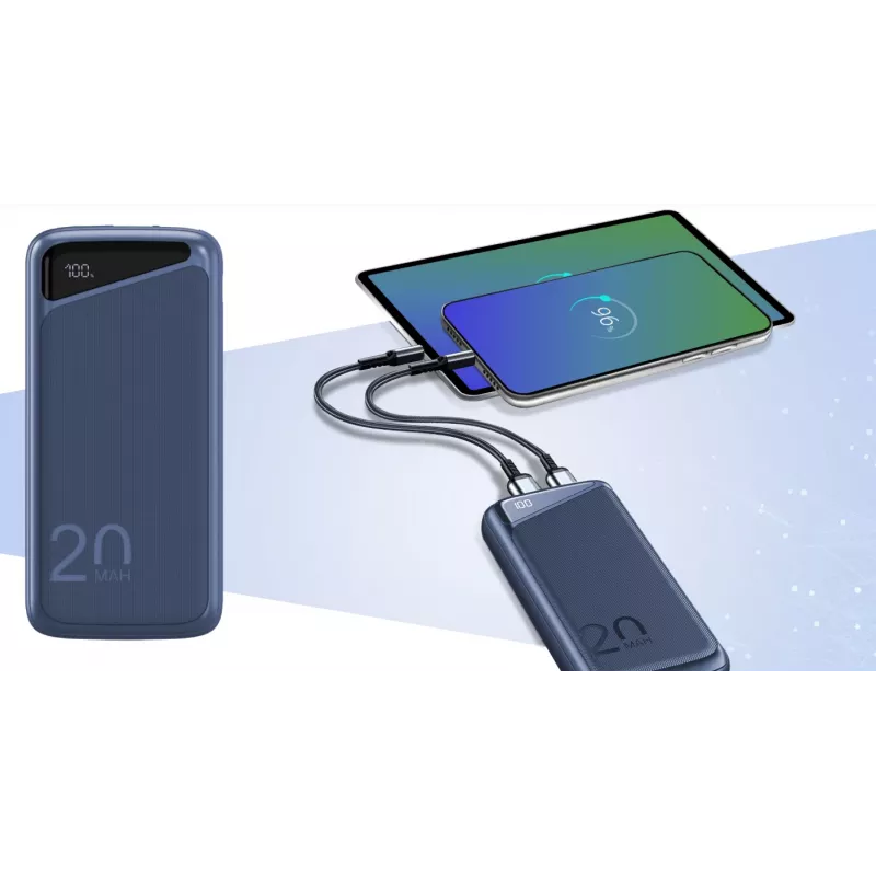 Kaasaskantav akupank Navitel PWR20 MX BLUE 20000 mAh