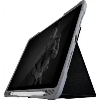 Kaitseümbris STM Dux Plus Duo iPad 7/8/9 gen – must, haridusasutuste hulgipakend