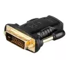 Goobay HDMI/DVI-D adapter, HDMI standard-pesa (tüüp A) -> DVI-D (24+1) pistik (68931)