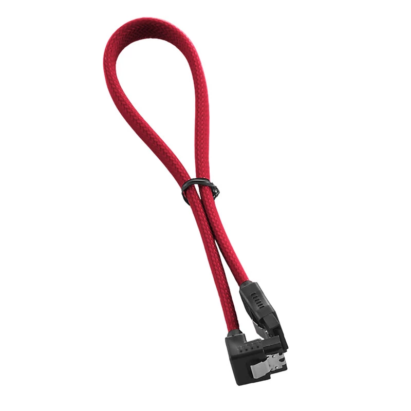 ModMesh täisnurk SATA 3 kaabel 30cm - Punane - Kaabel - Digitaalne/Andmeedastus (CM-CAB-RSAT-N30KR-R)