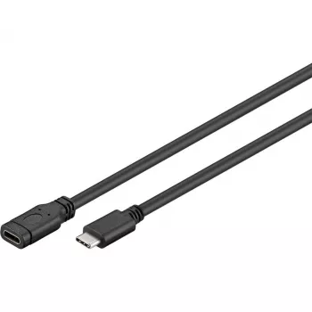 Goobay 45393 USB-kaabel Must