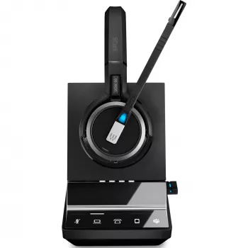 EPOS IMPACT SDW 5066T - Peakomplekt - Kõrvapealne - DECT - Juhtmevaba, Juhtmega - Must - Sertifitseeritud Microsoft Teamsile, Optimeeritud UC-le (1001039)