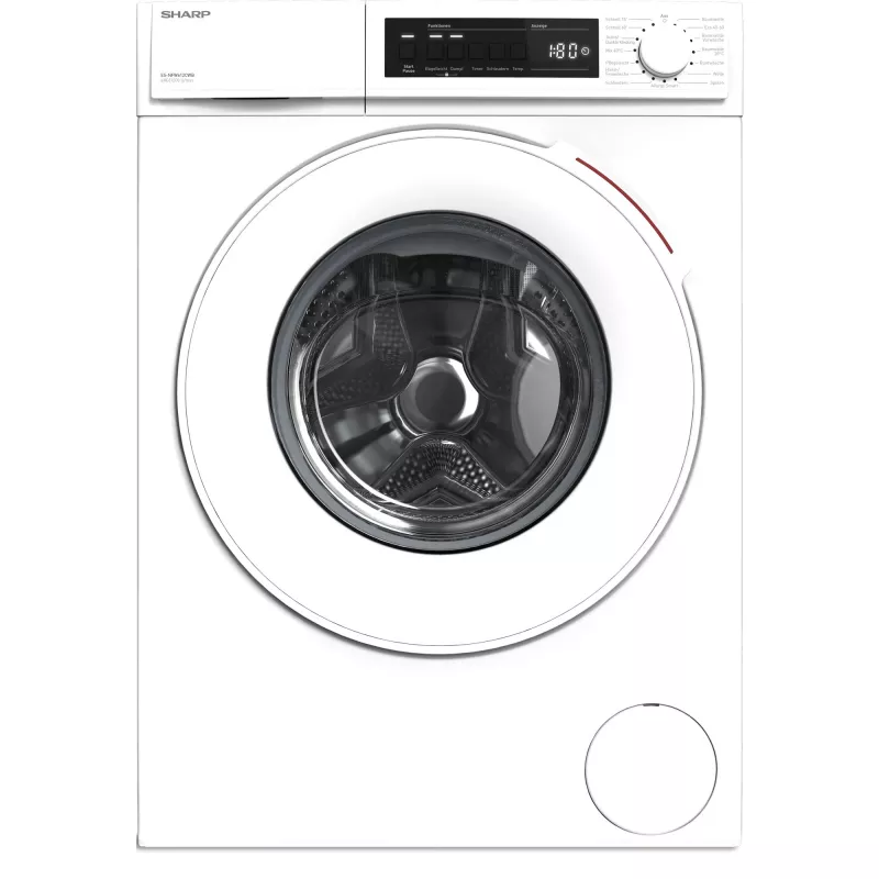 Sharp ES-NFW612CWB-DE pesumasin eestlaetav 6 kg 1200 RPM valge