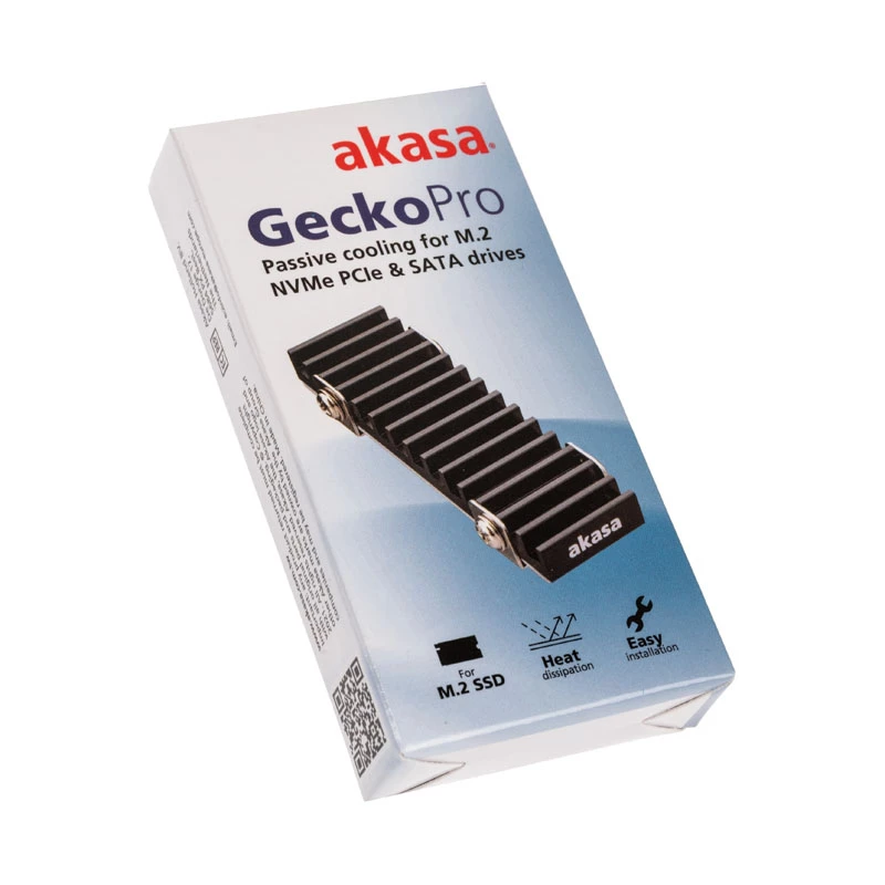 Akasa Gecko Pro A-M2HS02-BK must jahutusradiaator/radiaator