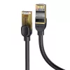 Baseus Ethernet RJ45, 10Gbps, 1m võrgukaabel (must)