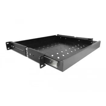 Delock - rack drawer - Must - 1U - 48.3 cm (19)