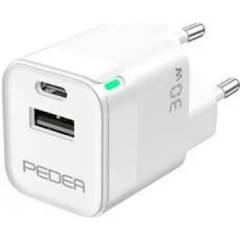 Siselaadija PEDEA 60040106 Universal Valge AC Kiirlaadimine