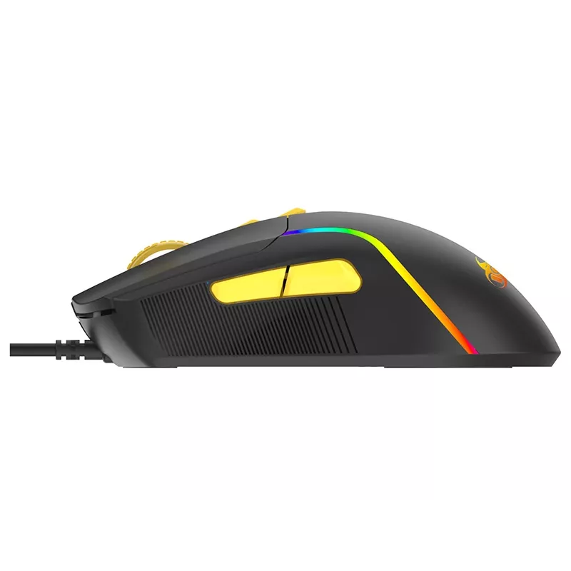 Tracer HORNET 87 klaviatuur Hiir komplektis Mängu USB QWERTY Inglise Must, Kollane