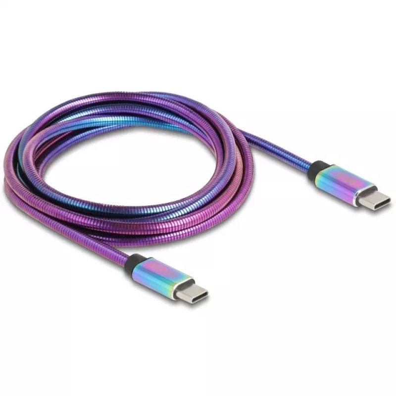 DeLOCK USB-kaabel USB 2.0 2m USB C mitmevärviline 81116