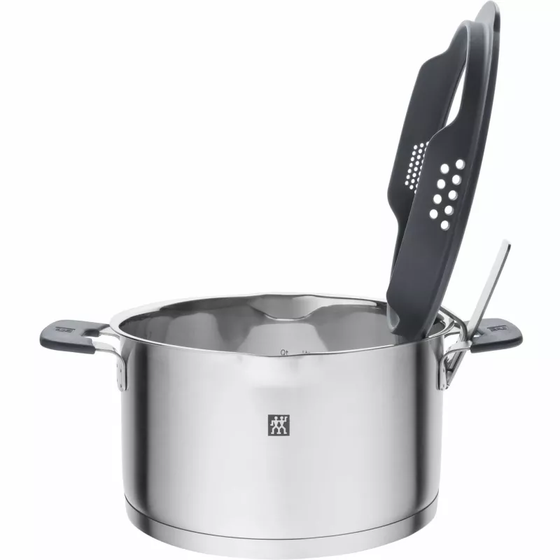 ZWILLING SIMPLIFY 66870-004-0 pottide komplekt roostevabast terasest 4 tk. hõbedane must