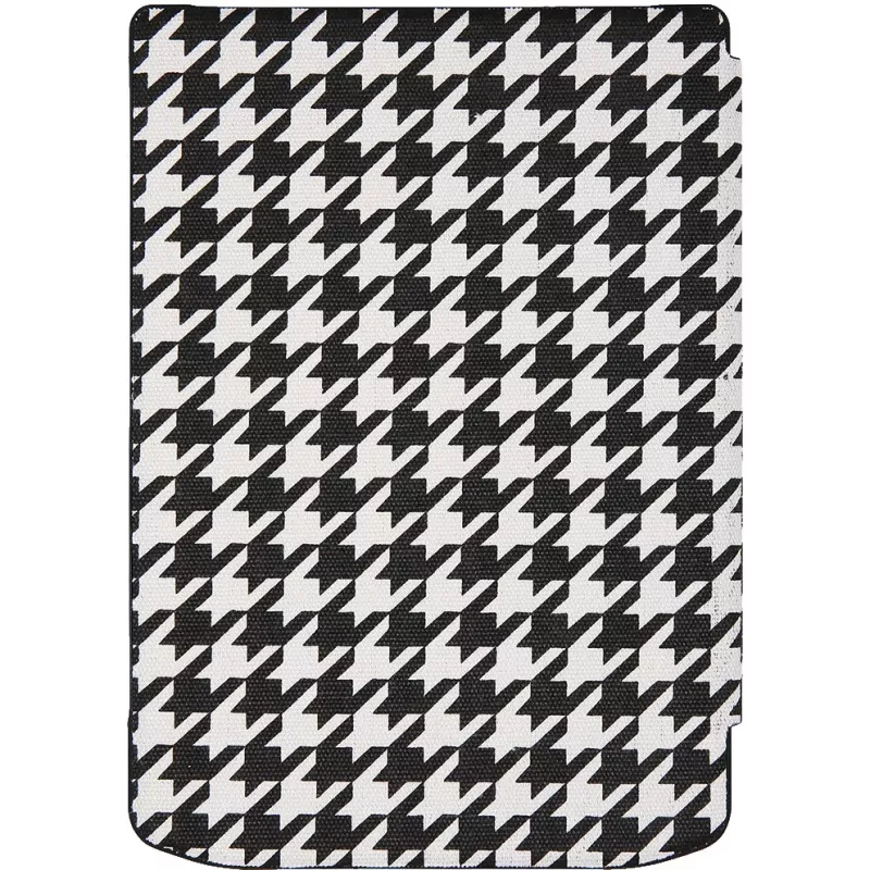 Folio ümbris 6-tollistele e-lugeritele PocketBook Shell — Must/Valge, 112×160×12,5 mm