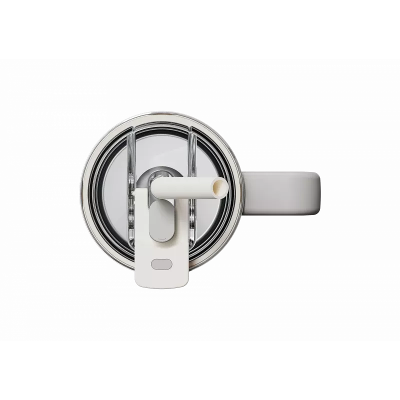 Termokruus kõrrega Xiaomi Straw Mug Valge 1 L — roostevabasest terasest sisu, lekkekindel, 240×132×97 mm