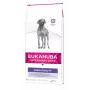 Kuiv koeratoit EUKANUBA Dermatosis FP täiskasvanud koertele kala 12 kg — teraviljavaba, 22% valku, 15% rasva