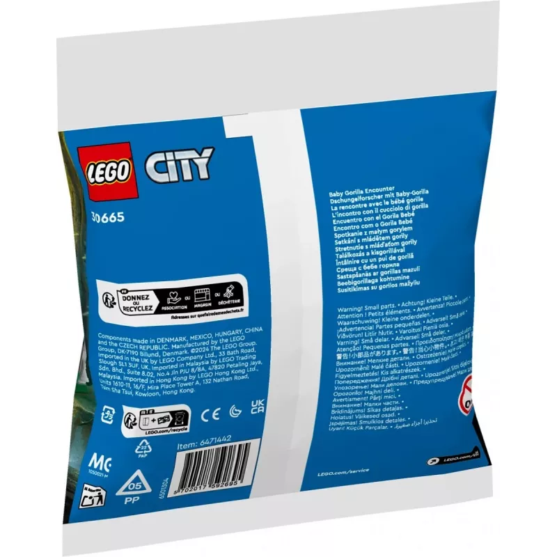 LEGO City 30665 Beebigorilla kohtumine