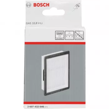 Bosch lõõtsafilter, Filter, Must, Kollane, Tselluloos, 189,8 cm², 73 mm, 100 mm