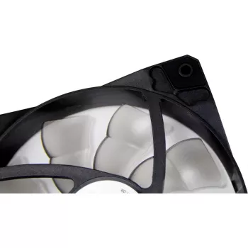 INTER-TECH Argus L-12025 120mm Korpusventilaator - Must