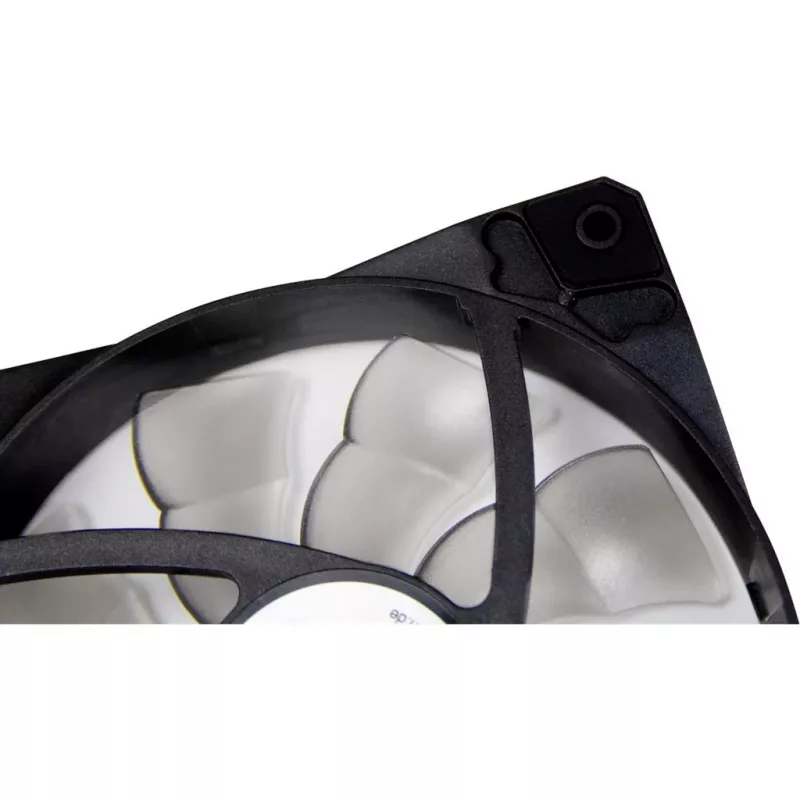 INTER-TECH Argus L-12025 120mm Korpusventilaator - Must