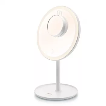 Vabaltseisev LED-jumestuspeegel ETA Fenité ümar 20 cm, puutetundlik juhtimine, USB, sisseehitatud LiPo aku
