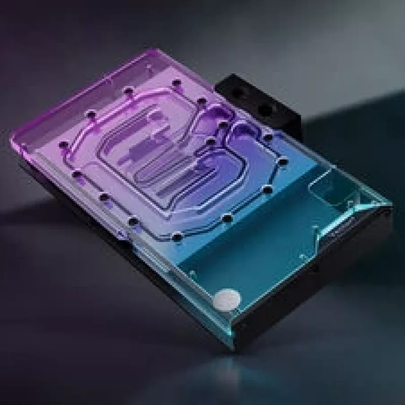 EKWB EK-Quantum Vector³ Master RTX 5090 GPU-vesijahuti, D-RGB, tagumine plaat - akrüül