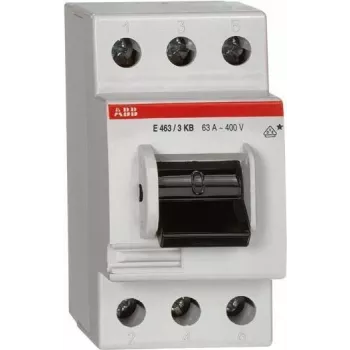 ABB E463/3KB elektrikilbi lüliti 3P Valge (2CCE160300R0131)