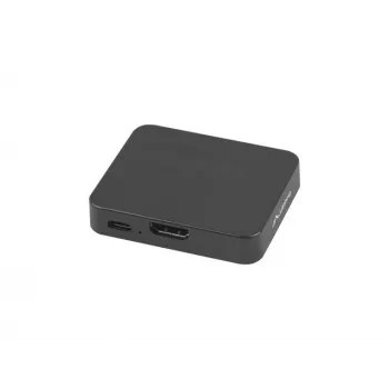 HDMI-jagaja LANBERG SPV-HDMI-1002 — 2x HDMI-väljundit, 4K, USB-C-sisend