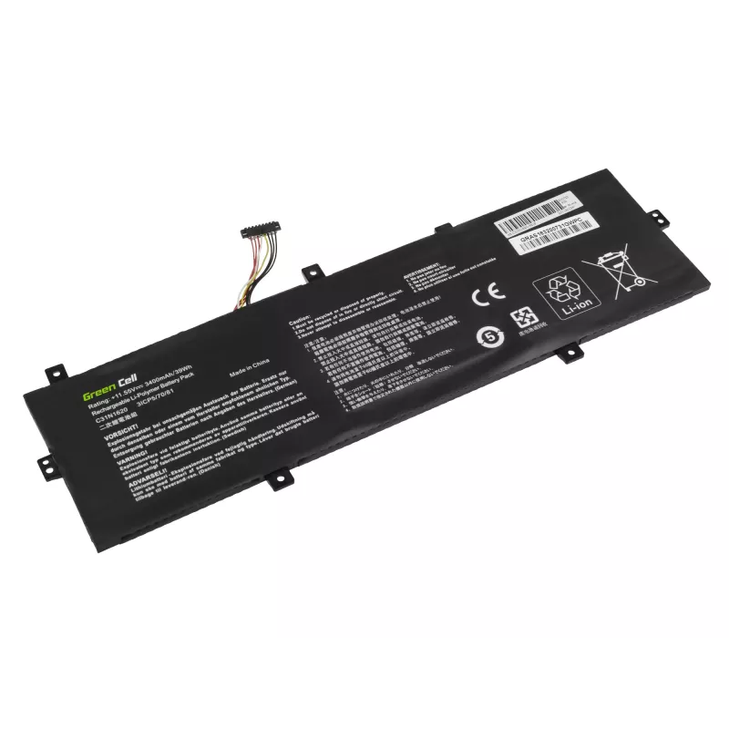 Aku roheline Cell AS163 ASUS ZenBook UX430 seeriale