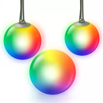 Outdoor Smart Globe Light Colour 3-pack, LED-tuli asendab 33 W