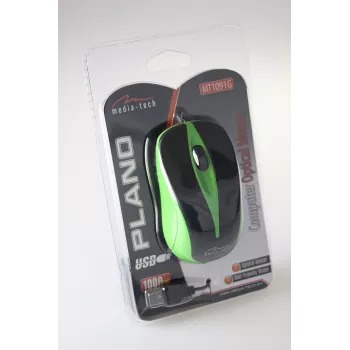 Wired Optical hiir 800dpi Must & green MT1091G