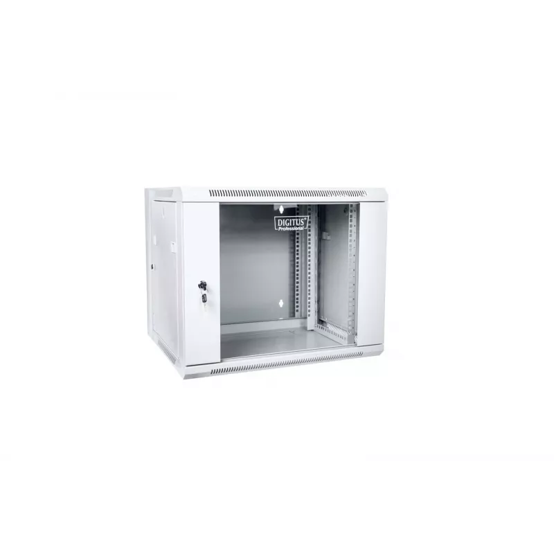 Digitus DN-WD19 09U/550 riiulikapp 9U Seinale paigaldatav riiul Hall