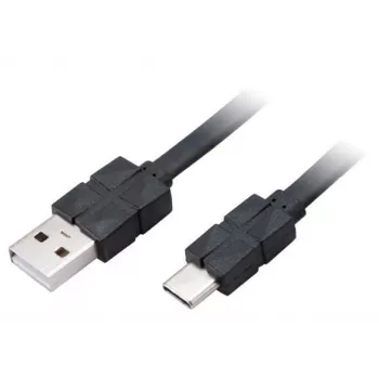 Akasa PROSLIM õhuke ja sihvakas USB laadimis- ja sünkroonimiskaabel Type A kuni C - Kaabel - Digitaalne/Andmeside