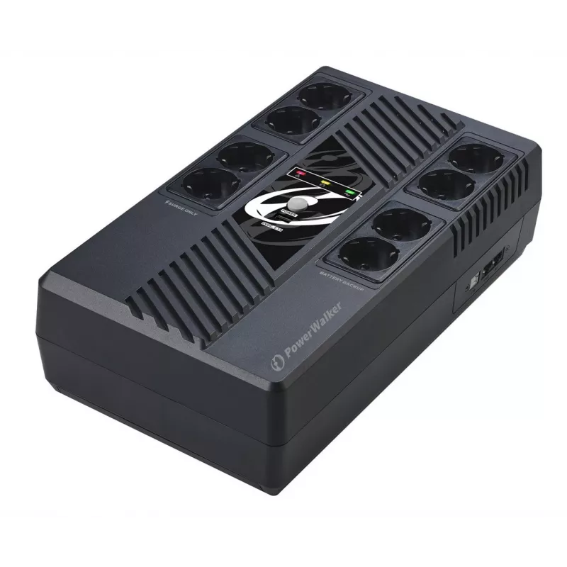 PowerWalker VI 1000 MS FR Line-Interactive 1000 VA 600 W 8 AC-pistikupesa