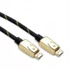 ROLINE 11.04.5920 DisplayPort-kaabel 1 m Must - Kuldne (11.04.5920)