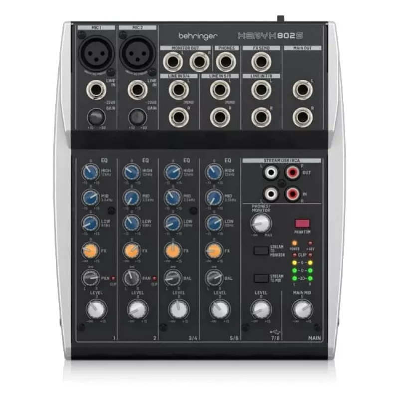 Behringer XENYX 802S - analooghelipult