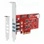 Inateck PCIe Kart USB 3.2 G2, 2 USB C, 6 USB A Ports 16 Gbps - Controller