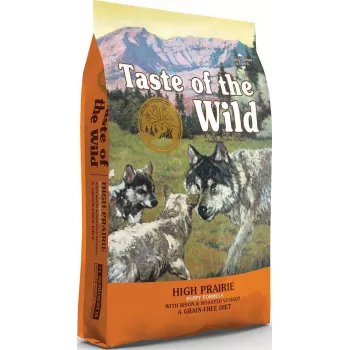 TASTE OF THE WILD Puppy High Prairie - kuiv koeratoit - 12,2 kg