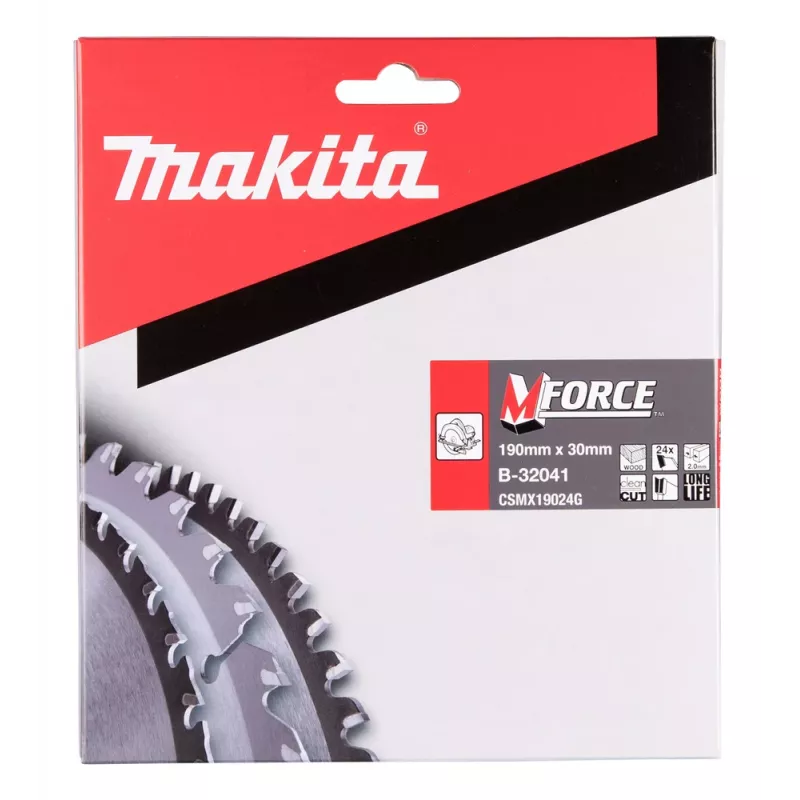MAKITA KETASSAAG 190x30x24Z M-FORCE WOOD