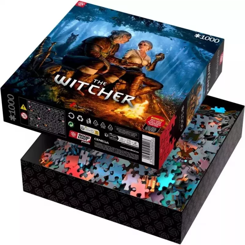 Good Loot Gaming Puzzle: The Witcher Journey of Ciri, 1000 tükki