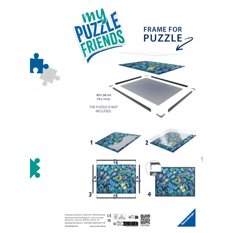 Pusle Ravensburger 17900 1000 tükki Toit ja joogid