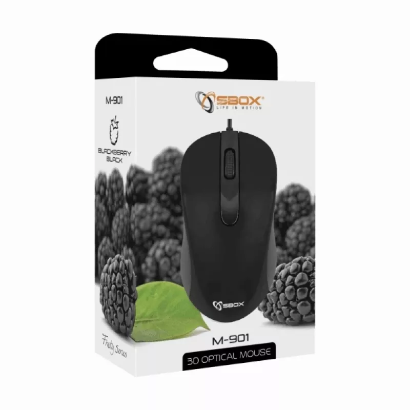 Sbox M-901 optiline hiir must