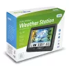 Hygrometer Thermometer GreenBlue GB540 — indoor 0–50°C / outdoor -20–65°C, DCF kell, väliandur 60 m, must