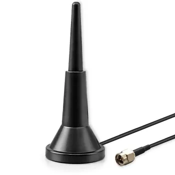 Väline 4G LTE antenn QOLTEC 5 dBi 600–2700 MHz SMA-pistikuga, 3 m kaabel