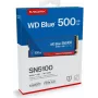 SanDisk 500GB WD Sinine SN5100 NVME SSD - välkmälu - assortii (WDBS4F5000ANC-WRSN)