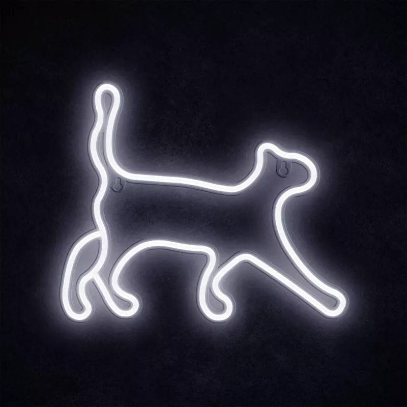 Neoon-stiilis dekoratiivvalgusti MANTA SNL70WH Style Neon Lights CAT 2 Valge 70 cm
